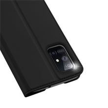 Заредете изображение във визуализатора на галерията – DUX DUCIS Skin Pro Bookcase type case for Samsung Galaxy M51 black - TopMag
