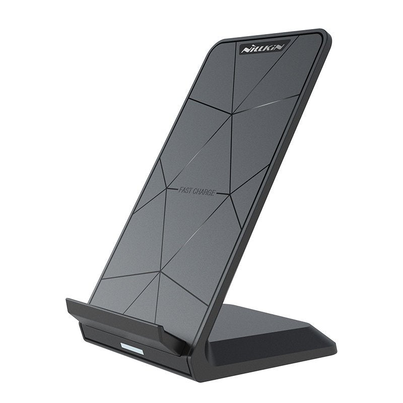 Nillkin Qi wireless charger 15 W stand phone stand + USB cable - USB Type C black - TopMag
