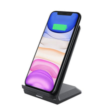 Заредете изображение във визуализатора на галерията – Nillkin Qi wireless charger 15 W stand phone stand + USB cable - USB Type C black - TopMag
