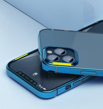 Заредете изображение във визуализатора на галерията – Baseus Shining Case Flexible gel case with a shiny metallic frame iPhone 12 mini Dark green (ARAPIPH54N-MD06) - TopMag
