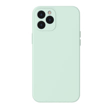 Заредете изображение във визуализатора на галерията – Baseus Liquid Silica Gel Case Flexible gel case iPhone 12 Pro Mint green (WIAPIPH61P-YT6B) - TopMag
