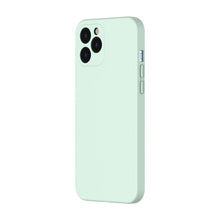 Заредете изображение във визуализатора на галерията – Baseus Liquid Silica Gel Case Flexible gel case iPhone 12 Pro Mint green (WIAPIPH61P-YT6B) - TopMag
