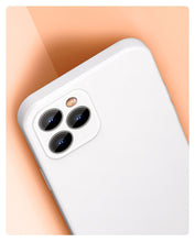 Заредете изображение във визуализатора на галерията – Baseus Liquid Silica Gel Case Flexible gel case iPhone 12 Pro Ivory white (WIAPIPH61P-YT02) - TopMag
