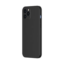 Заредете изображение във визуализатора на галерията – Baseus Liquid Silica Gel Case Flexible gel case iPhone 12 Pro Classic black (WIAPIPH61P-YT01) - TopMag
