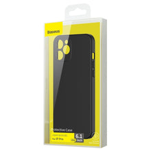 Заредете изображение във визуализатора на галерията – Baseus Liquid Silica Gel Case Flexible gel case iPhone 12 Pro Classic black (WIAPIPH61P-YT01) - TopMag
