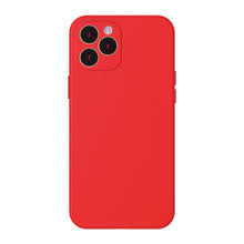 Заредете изображение във визуализатора на галерията – Baseus Liquid Silica Gel Case Flexible gel case iPhone 12 Pro Max Bright red (WIAPIPH67N-YT09) - TopMag
