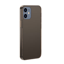 Заредете изображение във визуализатора на галерията – Baseus Frosted Glass Case Hard case with a flexible frame iPhone 12 mini Black (WIAPIPH54N-WS01) - TopMag
