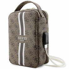 Заредете изображение във визуализатора на галерията – Guess Bag GUHBP4RPSW Organizer brown/brown 4G Printed Stripes
