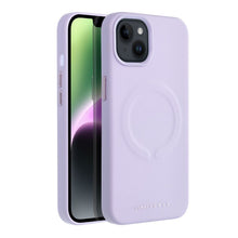Заредете изображение във визуализатора на галерията – Roar Leather Mag Case - for iPhone 13 purple
