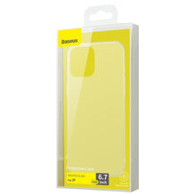 Заредете изображение във визуализатора на галерията – Baseus Frosted Glass Case Hard case with a flexible frame iPhone 12 Pro Max White (WIAPIPH67N-WS02) - TopMag
