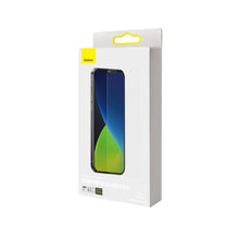 Заредете изображение във визуализатора на галерията – Baseus 2x 0,25 mm frosted tempered glass iPhone 12 Pro Max Transparent (SGAPIPH67N-LM02) - TopMag
