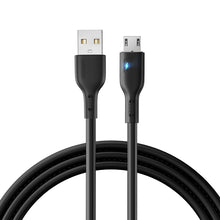 Заредете изображение във визуализатора на галерията – USB cable - micro USB 2.4A 2m Joyroom S-UM018A13 - black
