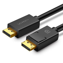 Заредете изображение във визуализатора на галерията – Ugreen cable DisplayPort 1.2 4K cable 2 m black (DP102 10211) - TopMag
