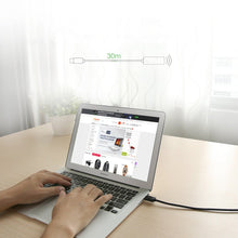 Заредете изображение във визуализатора на галерията – Ugreen active cable USB 2.0 extension cable 480 Mbps 5 m black (US121 10319) - TopMag
