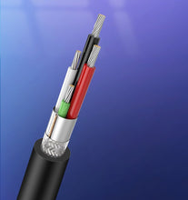 Заредете изображение във визуализатора на галерията – Ugreen USB Type B printer cable (male) - USB 2.0 (male) 480 Mbps 1.5 m black (US135 10350) - TopMag
