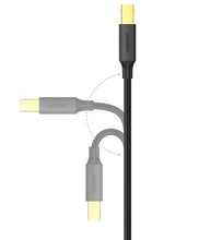 Заредете изображение във визуализатора на галерията – Ugreen USB Type B printer cable (male) - USB 2.0 (male) 480 Mbps 1.5 m black (US135 10350) - TopMag
