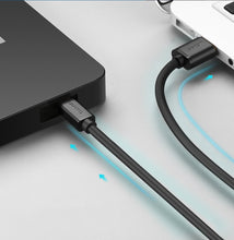 Заредете изображение във визуализатора на галерията – Ugreen cable USB - mini USB cable 480 Mbps 1 m black (US132 10355) - TopMag
