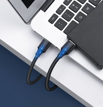 Заредете изображение във визуализатора на галерията – Ugreen cable USB - USB cable (male - USB 3.2 Gen 1) 1 m black (US128 10370) - TopMag
