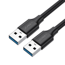 Заредете изображение във визуализатора на галерията – Ugreen cable USB 3.0 cable (male) - USB 3.0 (male) 2m gray (10371) - TopMag
