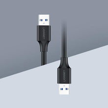 Заредете изображение във визуализатора на галерията – Ugreen cable USB 3.0 cable (male) - USB 3.0 (male) 2m gray (10371) - TopMag
