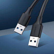 Заредете изображение във визуализатора на галерията – Ugreen cable USB 3.0 cable (male) - USB 3.0 (male) 2m gray (10371) - TopMag
