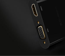 Заредете изображение във визуализатора на галерията – Ugreen HDMI / VGA adapter - mini DisplayPort 4K @ 30 Hz Full HD 1080p black (MD108 10439) - TopMag
