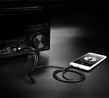 Заредете изображение във визуализатора на галерията – Ugreen cable audio cable 3.5 mm mini jack - 2RCA 2 m black (AV116 10584) - TopMag
