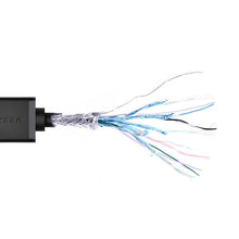 Заредете изображение във визуализатора на галерията – Ugreen adapter cable HDMI (female) - mini HDMI (male) 4K 60 Hz Ethernet HEC ARC audio 32 channels 22 cm black (20137) - TopMag
