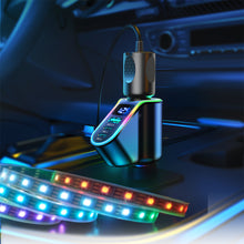 Заредете изображение във визуализатора на галерията – Joyroom fast car charger 4in1 USB-A QC3.0 / 2xUSB-C PD 150W black (JR-CL21)

