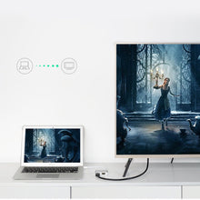 Заредете изображение във визуализатора на галерията – Ugreen HDMI / VGA adapter - mini DisplayPort Full HD 1080p black (MD115 20422) - TopMag
