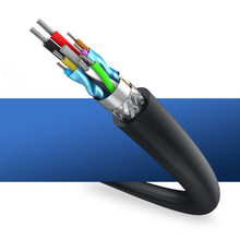 Заредете изображение във визуализатора на галерията – Ugreen cable cord extension adapter USB 3.0 (female) - USB 3.0 (male) 1.5 m black (US129 30126) - TopMag
