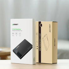 Заредете изображение във визуализатора на галерията – Ugreen bay for HDD SSD disk housing 2.5 '' SATA USB 3.2 Gen 1 (5 Gbps) micro USB SuperSpeed + 0.5 m cable black (US221 30848) - TopMag
