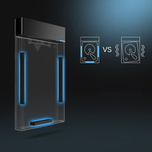 Заредете изображение във визуализатора на галерията – Ugreen bay for HDD SSD disk housing 2.5 '' SATA USB 3.2 Gen 1 (5 Gbps) micro USB SuperSpeed + 0.5 m cable black (US221 30848) - TopMag
