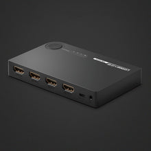 Заредете изображение във визуализатора на галерията – Ugreen switch splitter splitter switch HDMI - 3x HDMI 3D 4K 7.5 Gbps 36 bit per channel black (40234) - TopMag
