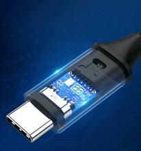Заредете изображение във визуализатора на галерията – Ugreen cable USB Type C - USB Type C Quick Charge 480 Mbps cable 60 W 3 A 1 m black-gray (US261 50150) - TopMag
