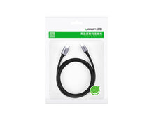 Заредете изображение във визуализатора на галерията – Ugreen cable USB Type C - USB Type C Quick Charge 480 Mbps cable 60 W 3 A 1 m black-gray (US261 50150) - TopMag

