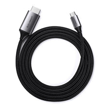 Заредете изображение във визуализатора на галерията – Ugreen cable HDMI cable - USB Type C 4K 60 Hz 1.5 m black-gray (MM142 50570) - TopMag
