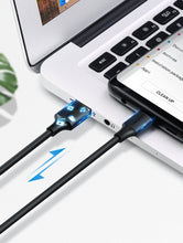 Заредете изображение във визуализатора на галерията – Ugreen cable USB - USB Type C 480 Mbps 3 A 1.5 m cable black (US287 60117) - TopMag
