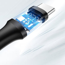 Заредете изображение във визуализатора на галерията – Ugreen cable USB - USB Type C 480 Mbps 3 A 1.5 m cable black (US287 60117) - TopMag
