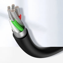 Заредете изображение във визуализатора на галерията – Ugreen cable USB - USB Type C 480 Mbps 3 A 1.5 m cable black (US287 60117) - TopMag
