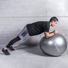 Заредете изображение във визуализатора на галерията – Wozinsky gym ball exercise ball 65 cm fitness blue - TopMag
