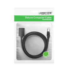 Заредете изображение във визуализатора на галерията – Ugreen Extension Cable Ethernet RJ45 Cat 6 FTP 1000Mbps 2m Black (NW112 11281) - TopMag
