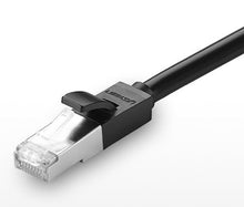 Заредете изображение във визуализатора на галерията – Ugreen Extension Cable Ethernet RJ45 Cat 6 FTP 1000Mbps 2m Black (NW112 11281) - TopMag
