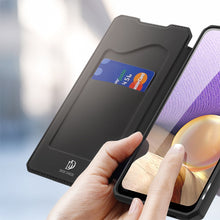 Заредете изображение във визуализатора на галерията – DUX DUCIS Skin X Bookcase type case for Samsung Galaxy A32 5G black
