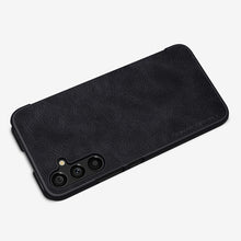 Заредете изображение във визуализатора на галерията – Nillkin Qin Leather Flip Wallet Case for Samsung Galaxy A34 5G | Brown
