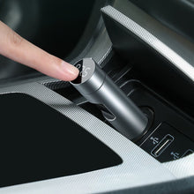 Заредете изображение във визуализатора на галерията – Baseus Bluetooth 5.0 FM Transmiter car charger 2x USB 3 A 18 W PPS Quick Charge 3.0 AFC FCP silver (CCNLZ-C0S) - TopMag
