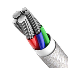 Заредете изображение във визуализатора на галерията – Baseus USB Type C cable - Lightning Fast Charging Power Delivery 20 W 2 m white (CATLGD-A02) - TopMag
