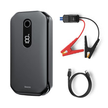 Заредете изображение във визуализатора на галерията – Baseus Power Bank Power Starter Jump Starter Booster 12000 mAh 12 V (1000 A / 600 A) Black (CRJS03-01) - TopMag
