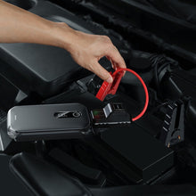 Заредете изображение във визуализатора на галерията – Baseus Power Bank Power Starter Jump Starter Booster 12000 mAh 12 V (1000 A / 600 A) Black (CRJS03-01) - TopMag
