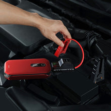 Заредете изображение във визуализатора на галерията – Baseus Power Bank Power Starter Jump Starter Booster 12000 mAh 12 V (1000 A / 600 A) red (CRJS03-09) - TopMag

